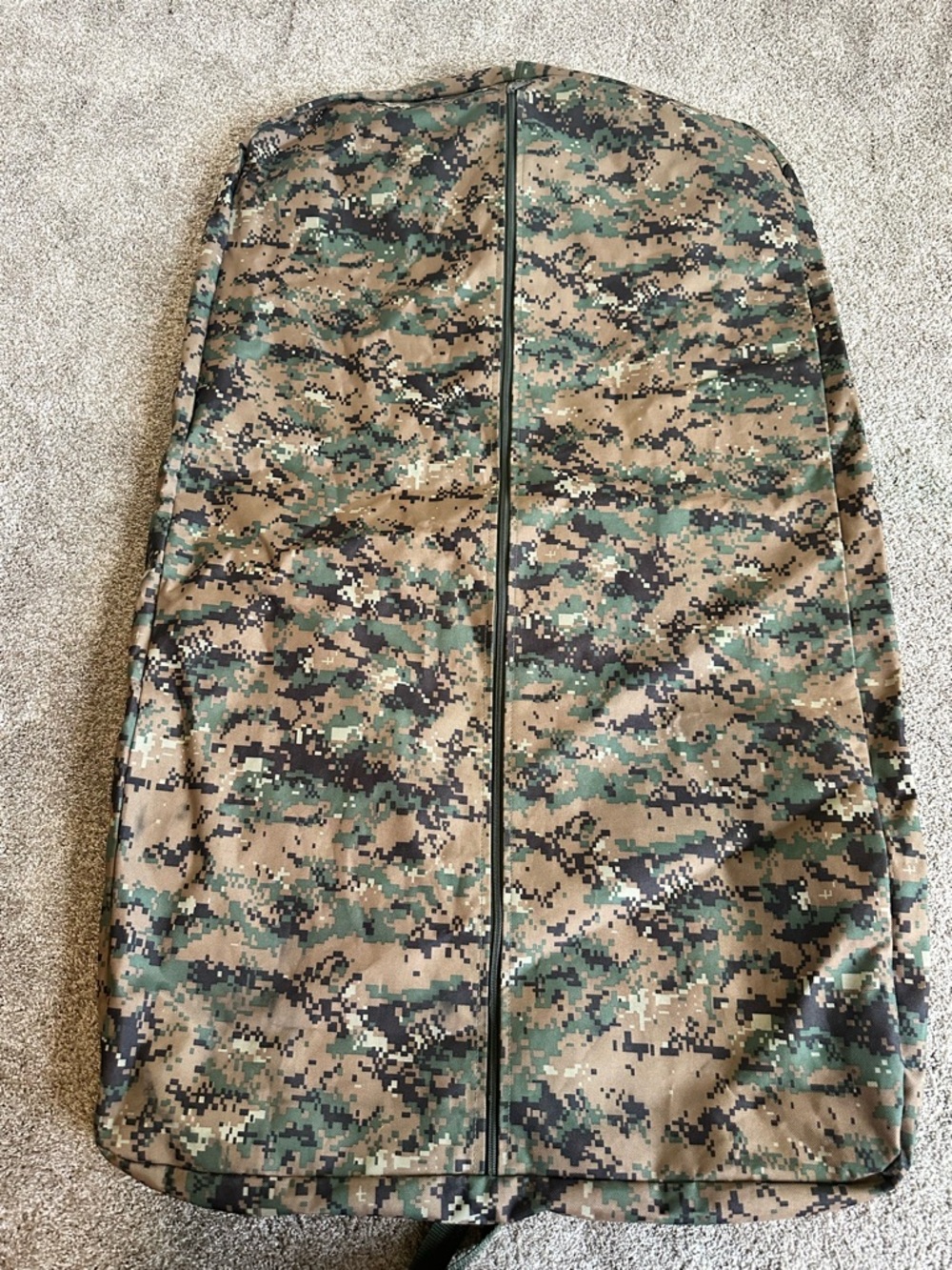 USMC US Marine Marpat Woodland Camo Travel Field Hanging Garment Bag Waterproof